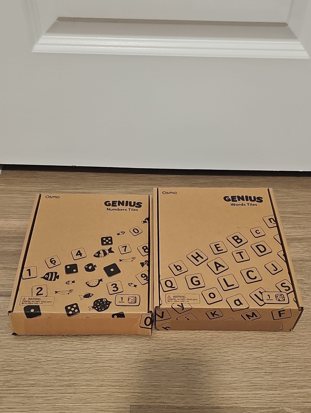Osmo Genius Numbers Tiles & Words Tiles Bundle